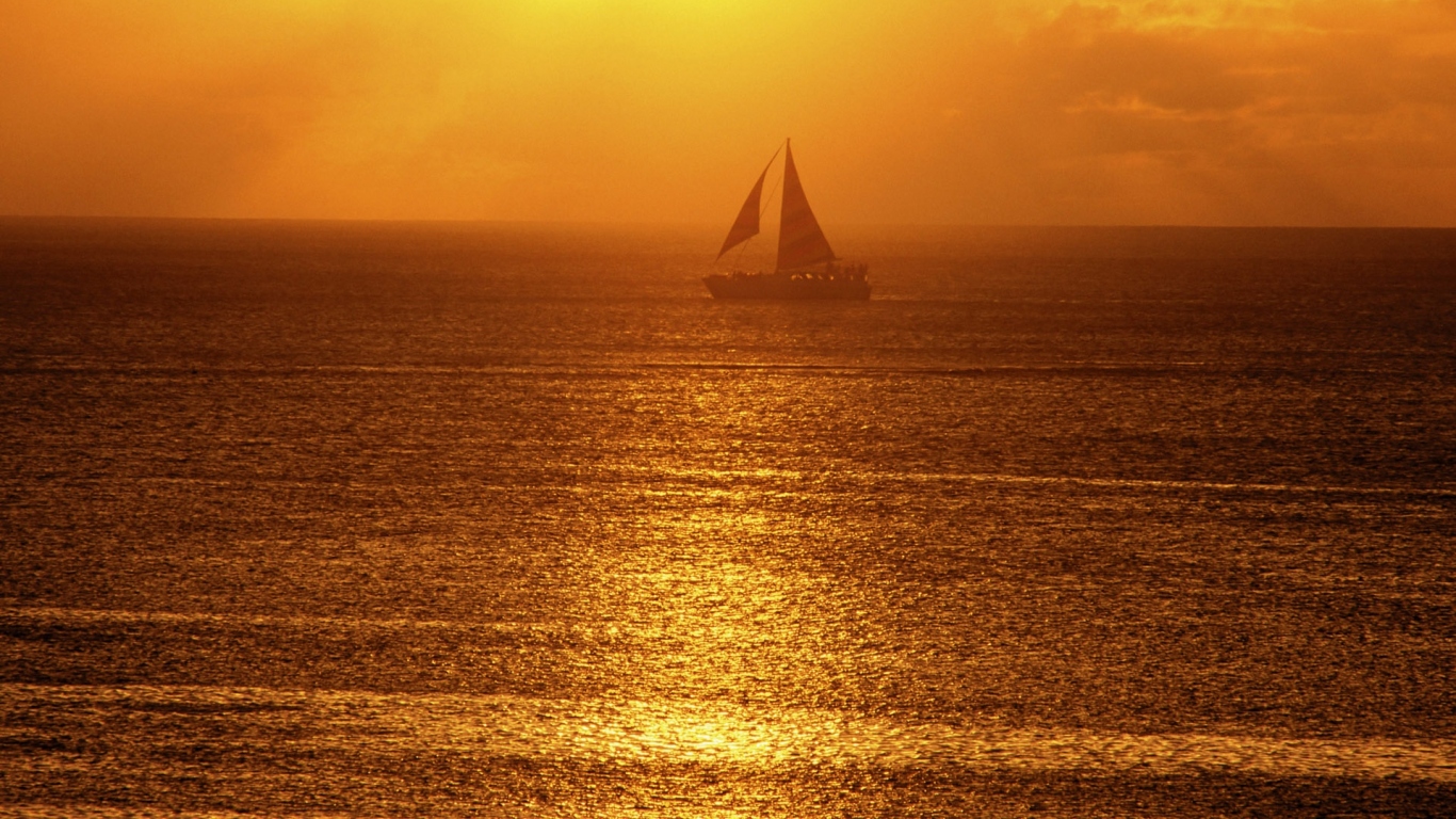 Невероятно красивый закат