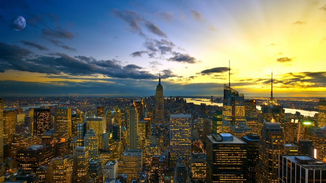 Огни Нью Йорка