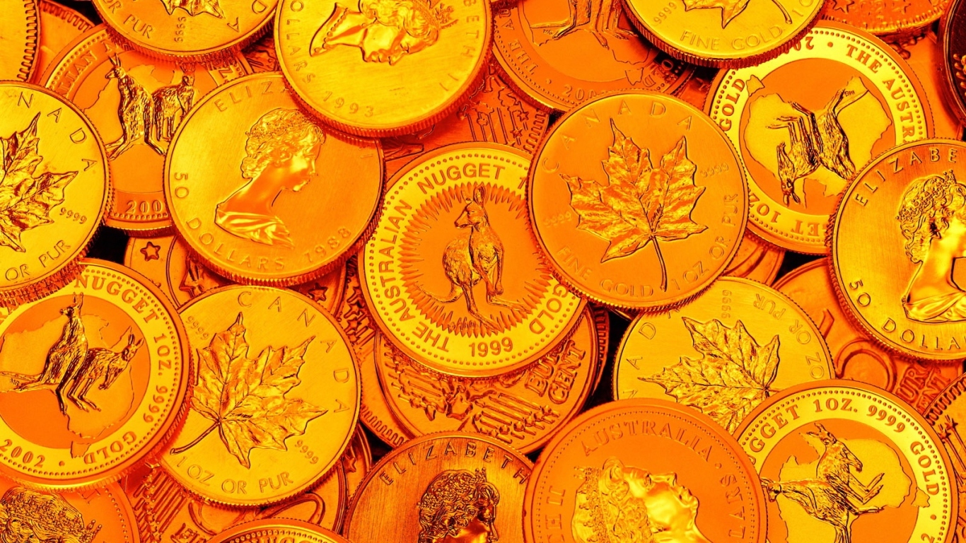 Канадские золотые монеты