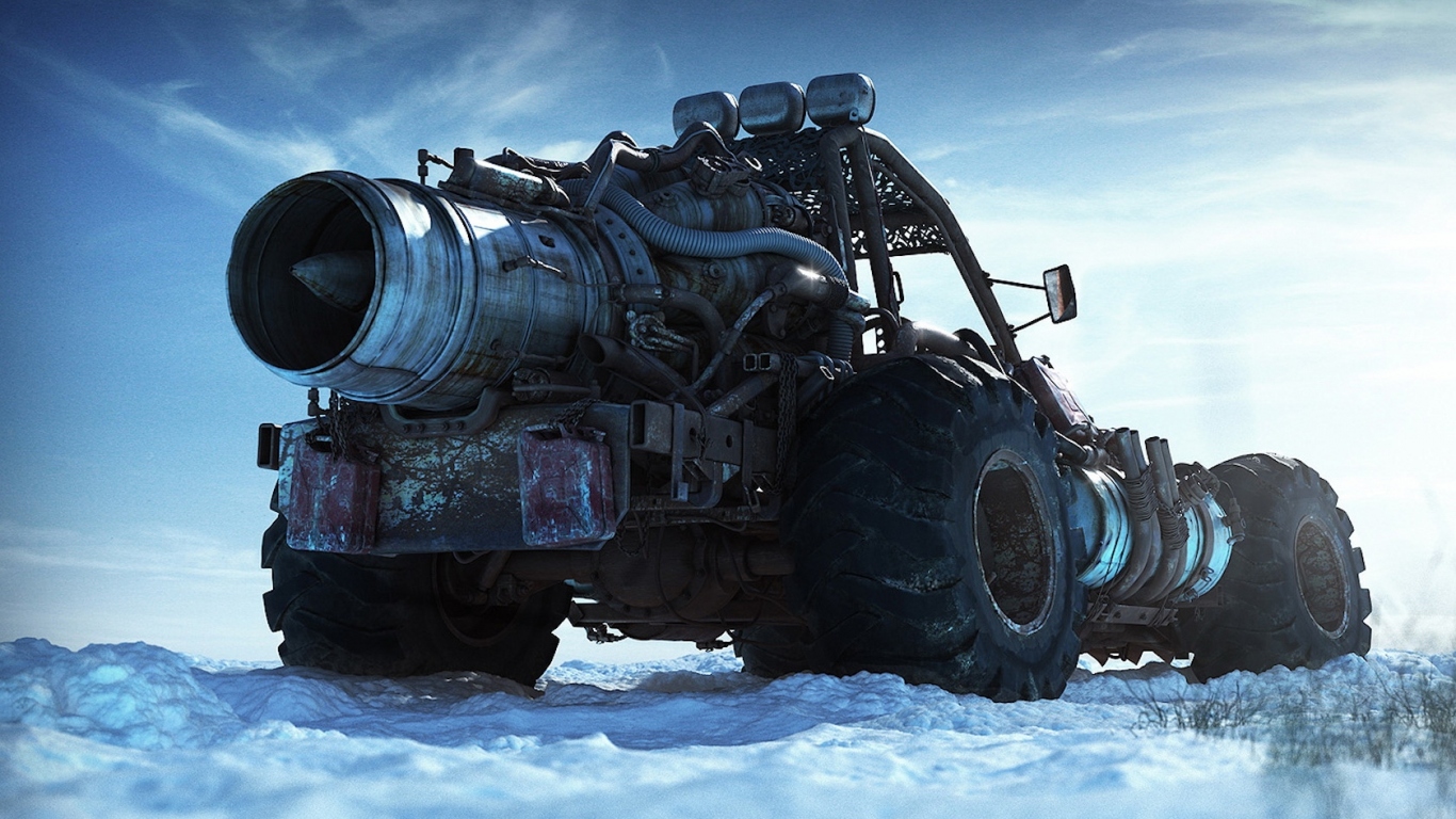 Постапокалиптический автомобиль