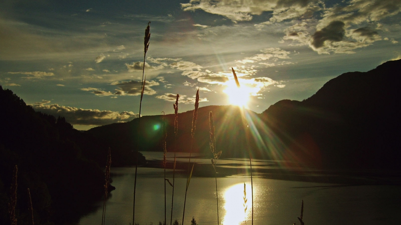 Норвежский закат