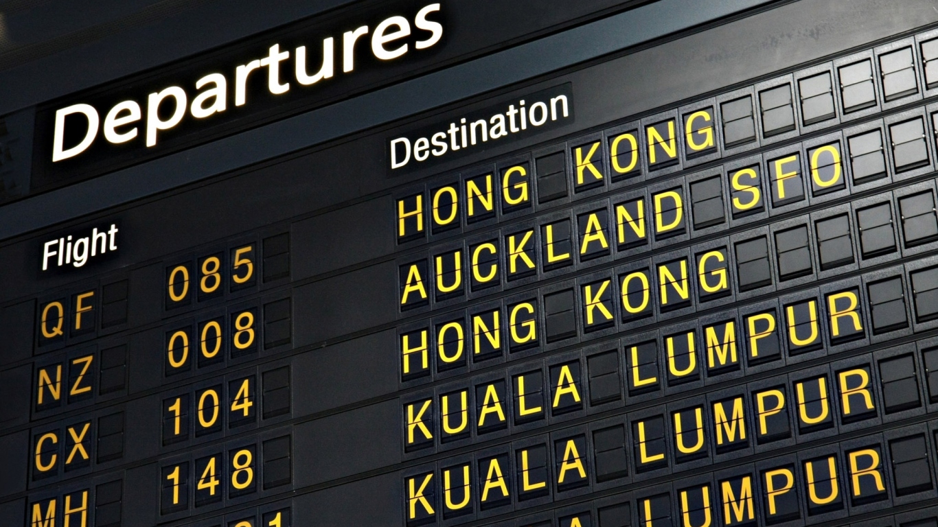 Табло вылетов и прилетов