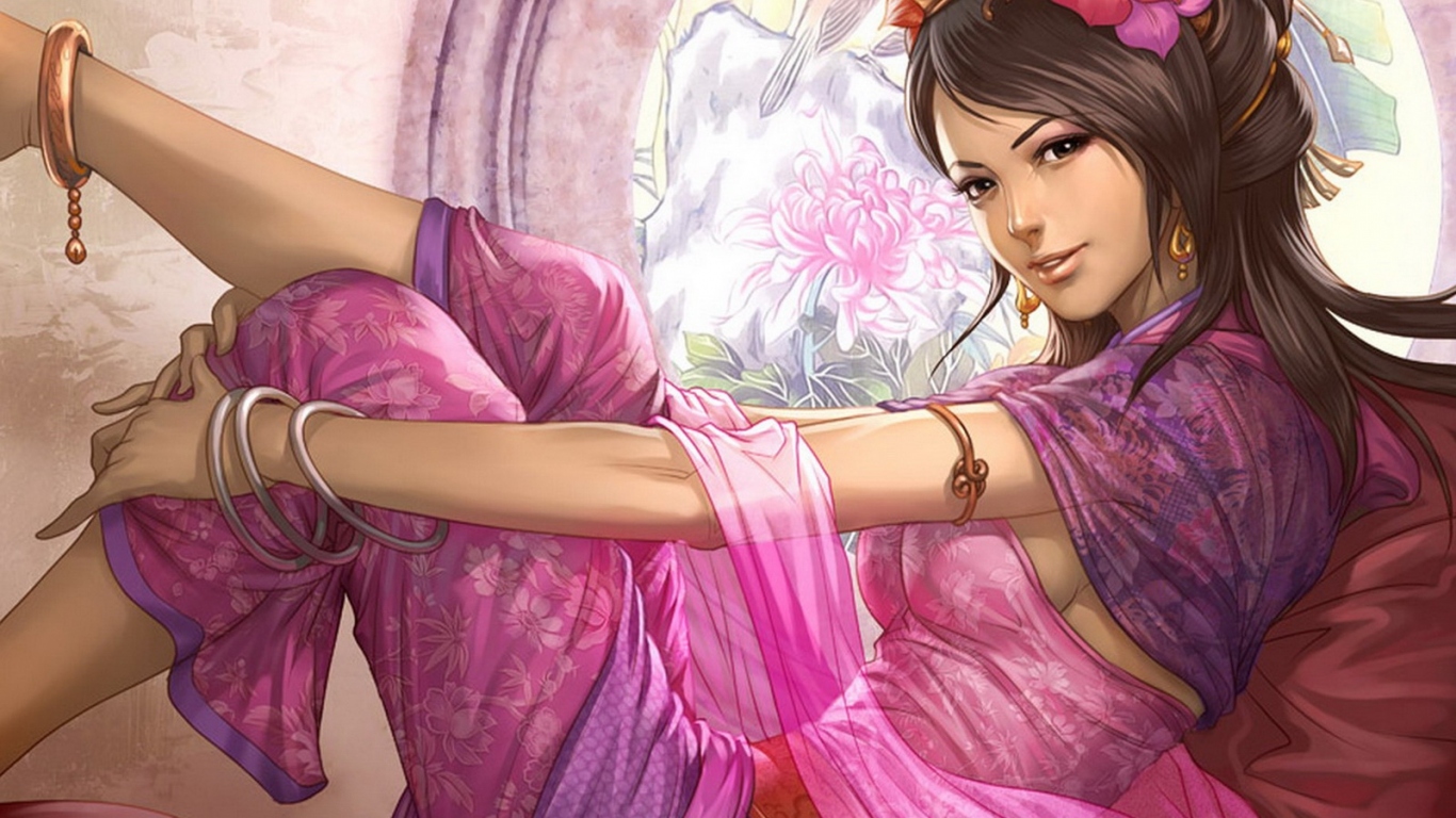 Прелестна как цветок