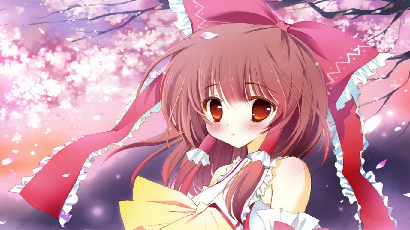 Девочка с бантом