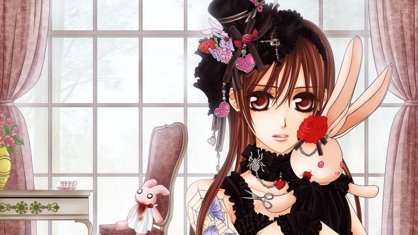 Девочка с игрушками