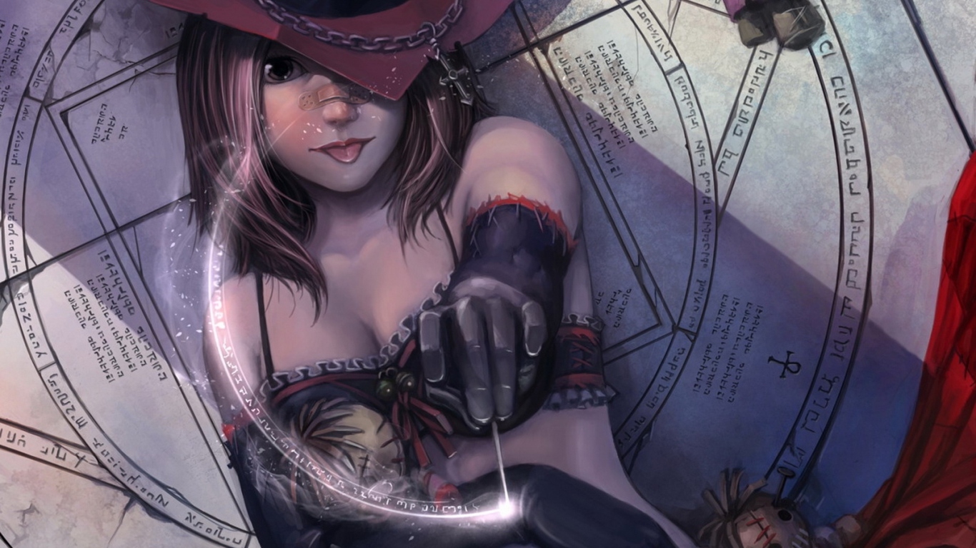 Мистическая девушка