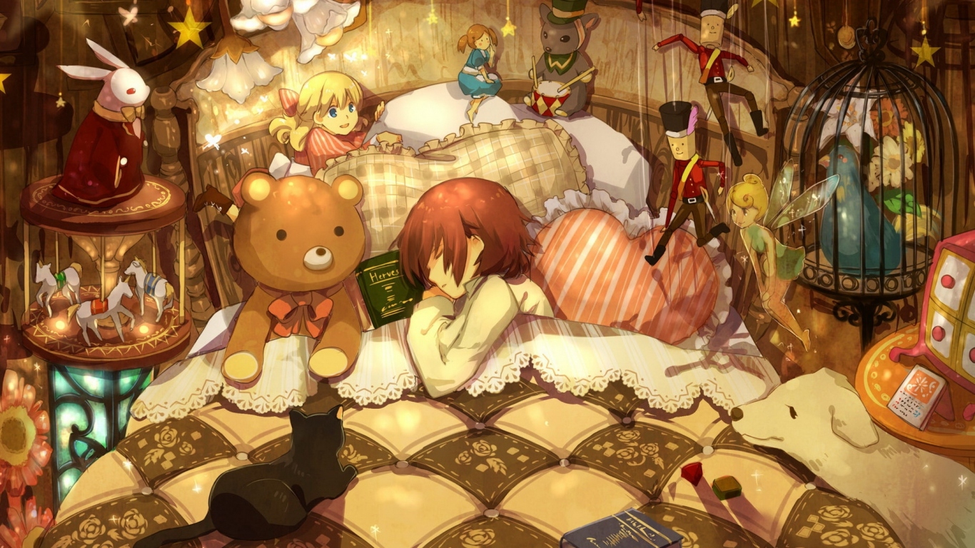 Спящая девочка