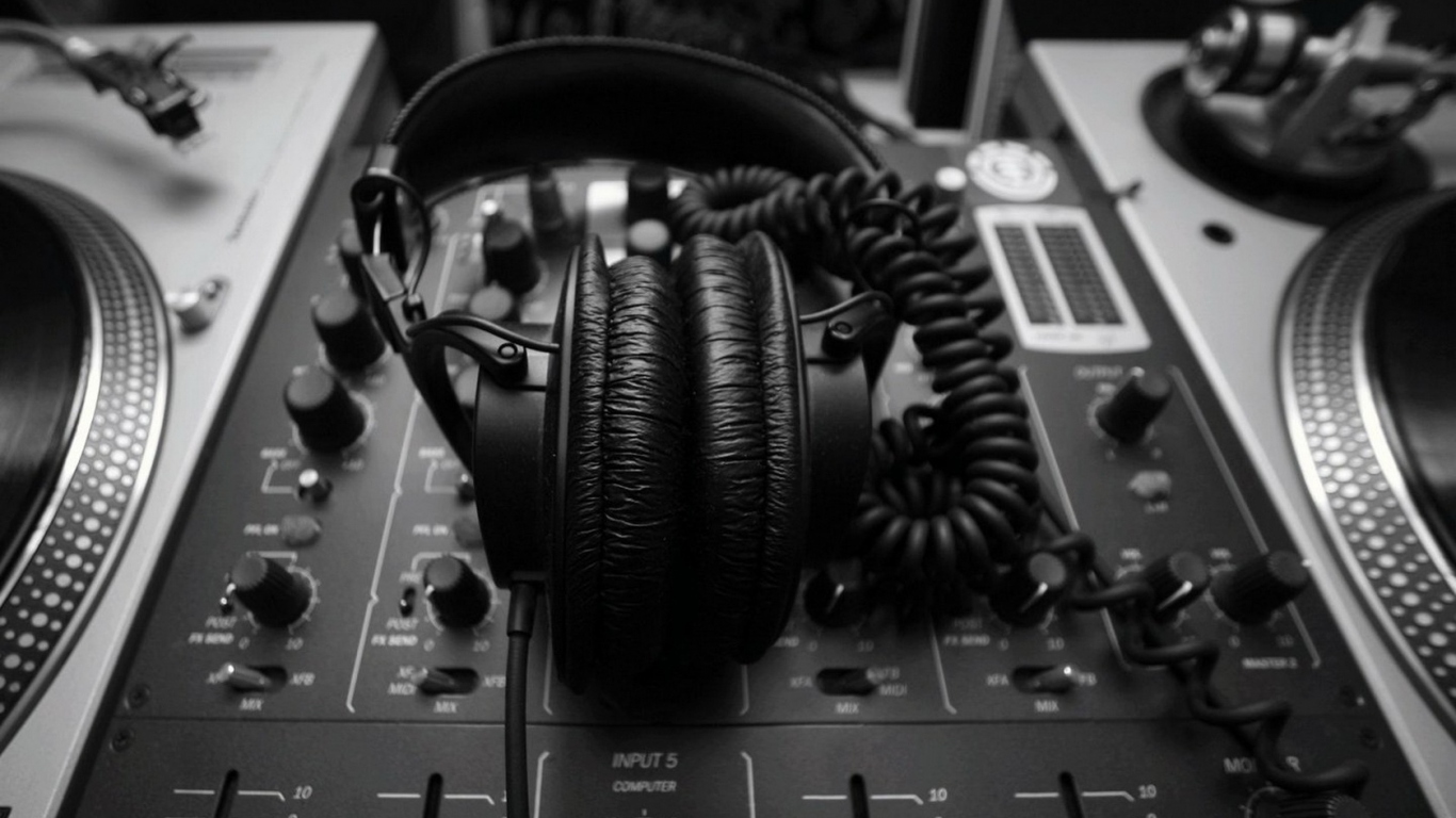 Диджейский пульт