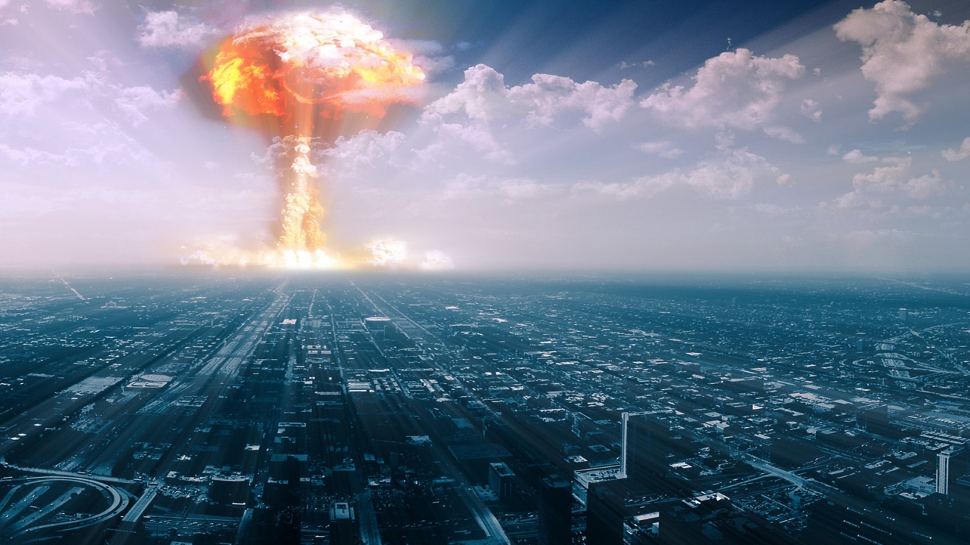 Взрыв в городе