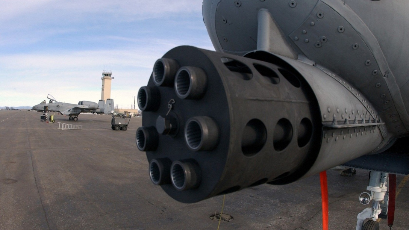 Пулемет на истребителе