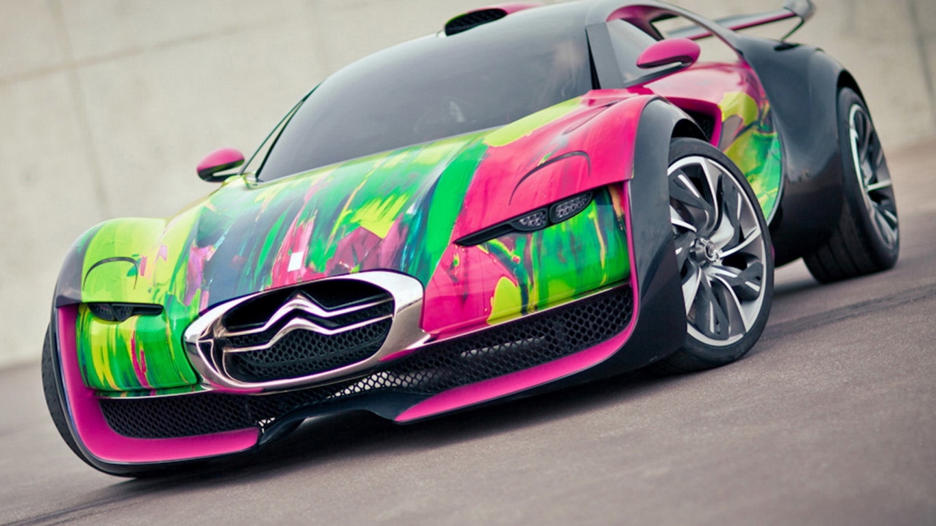 Гоночный электроконцепт Citroen-Survolt