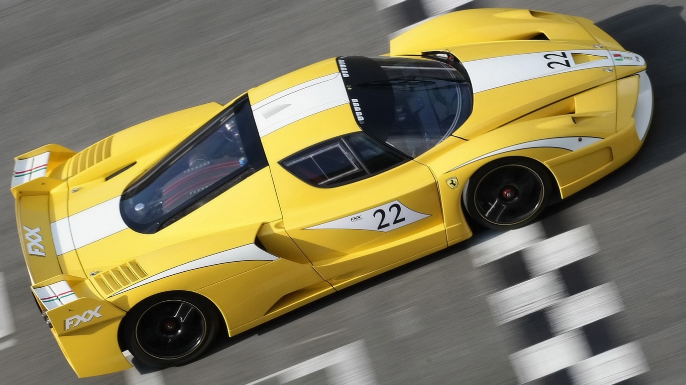 Гоночный Феррари FXX