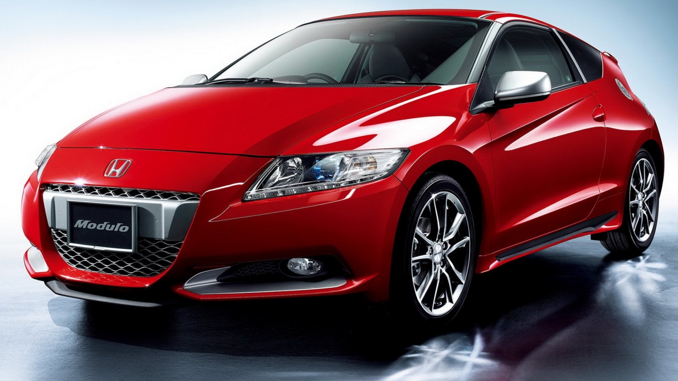 Honda CR-Z в красном