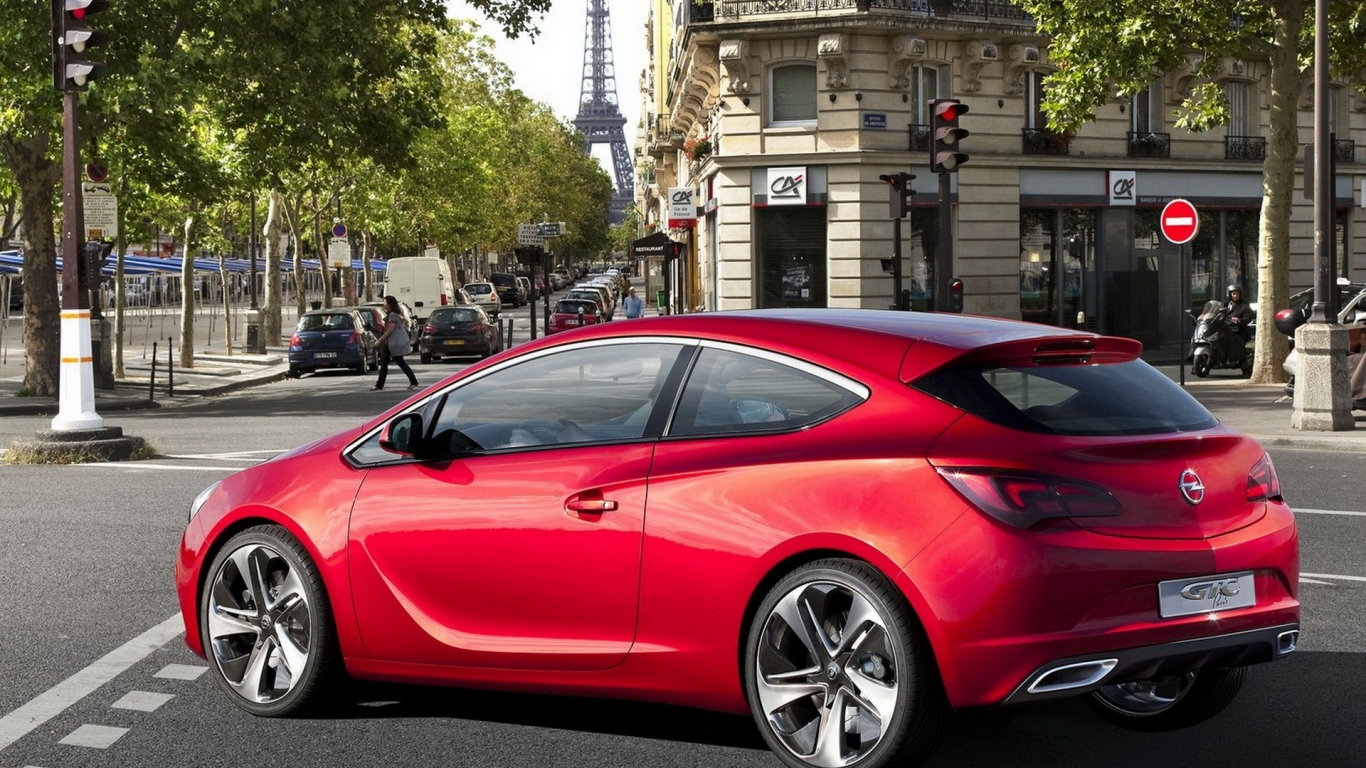 2010 Опель-GTC Париж Концепт