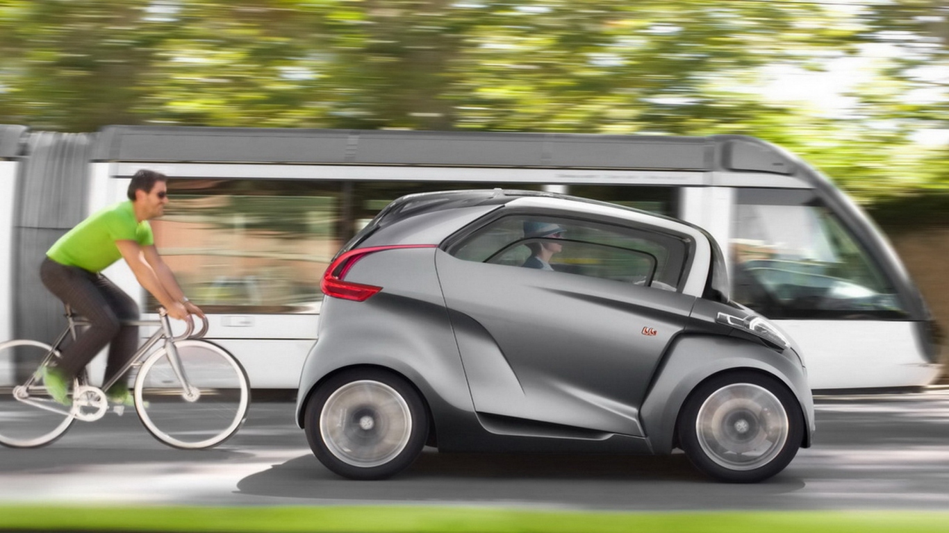 Peugeot BB1 Concept по дороге домой