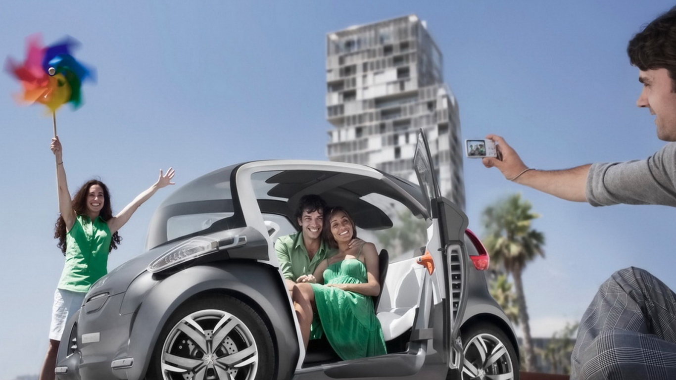 Пежо ВВ1 Концепт машина для жизни