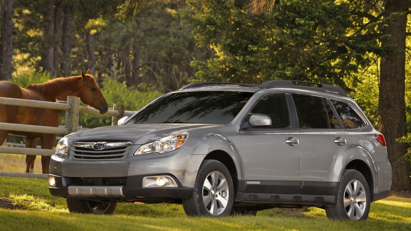 Субару Оутбек слияние с природой