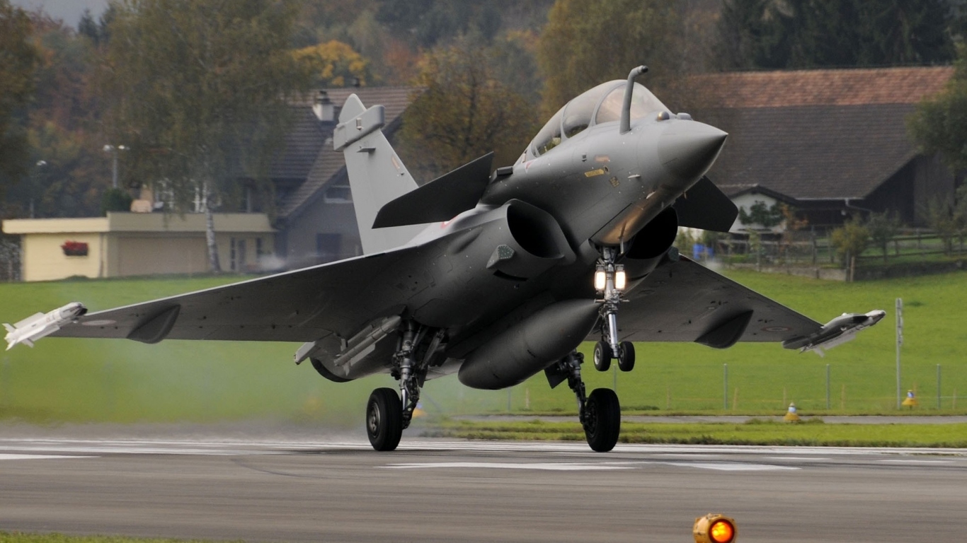 На взлетной