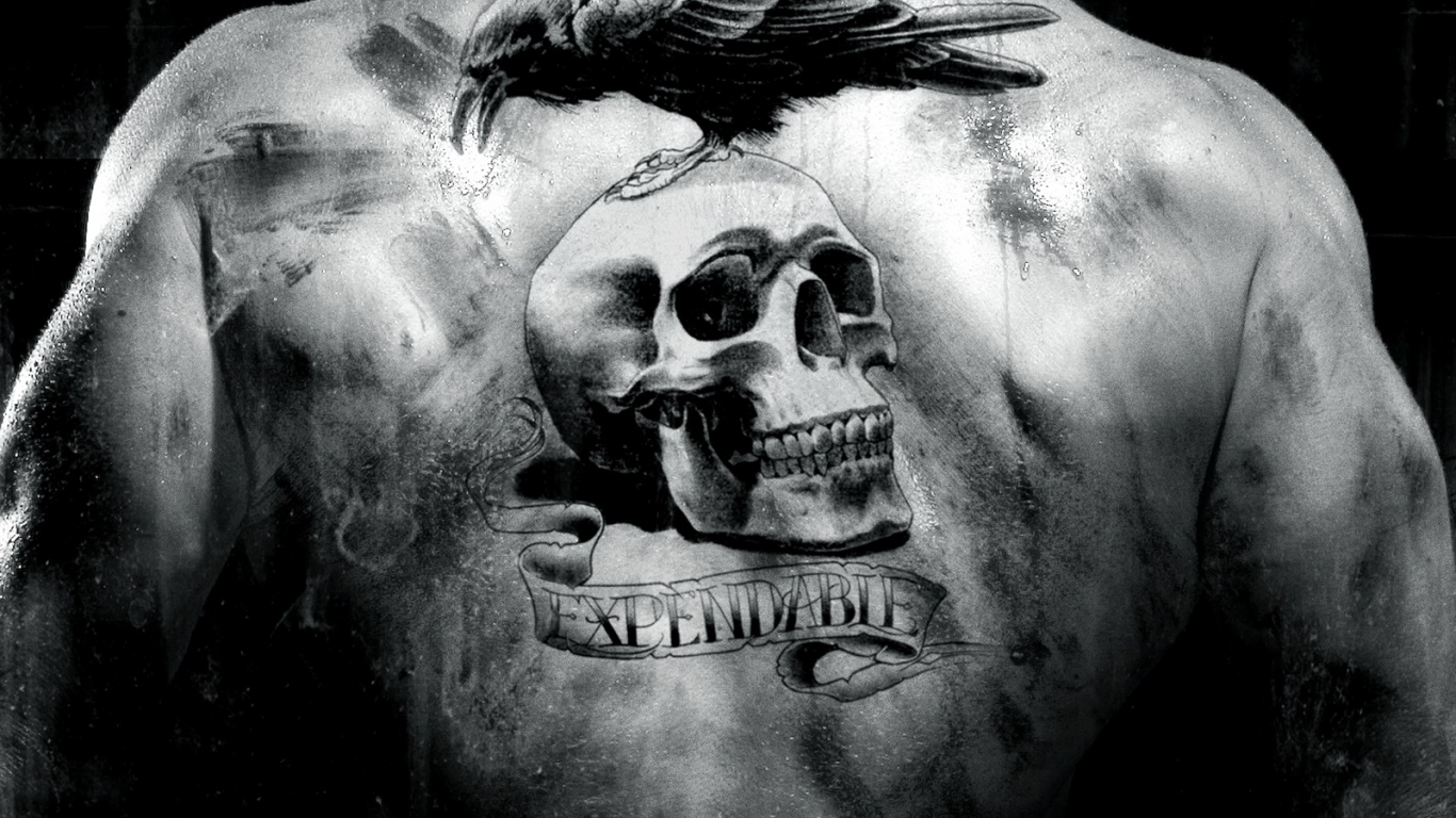 Тату на спине