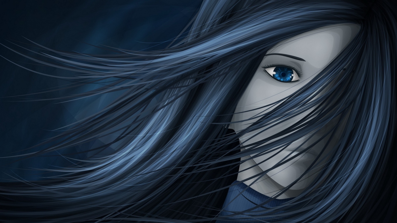 Голубоглазая девица