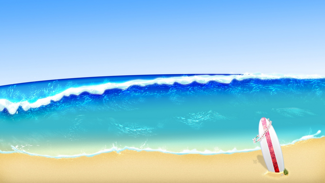 Море Пляж Серфинг