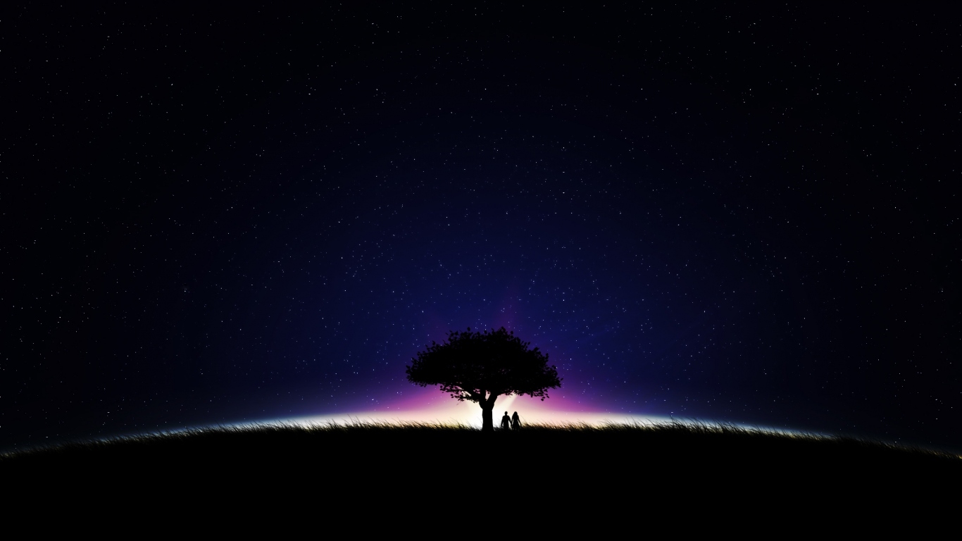 Звезды на ночном небе