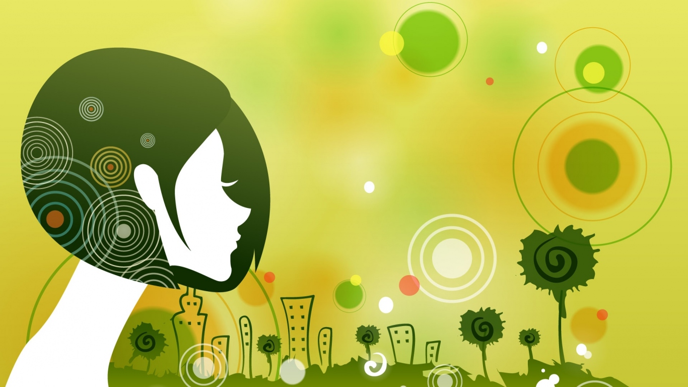 Зеленый город