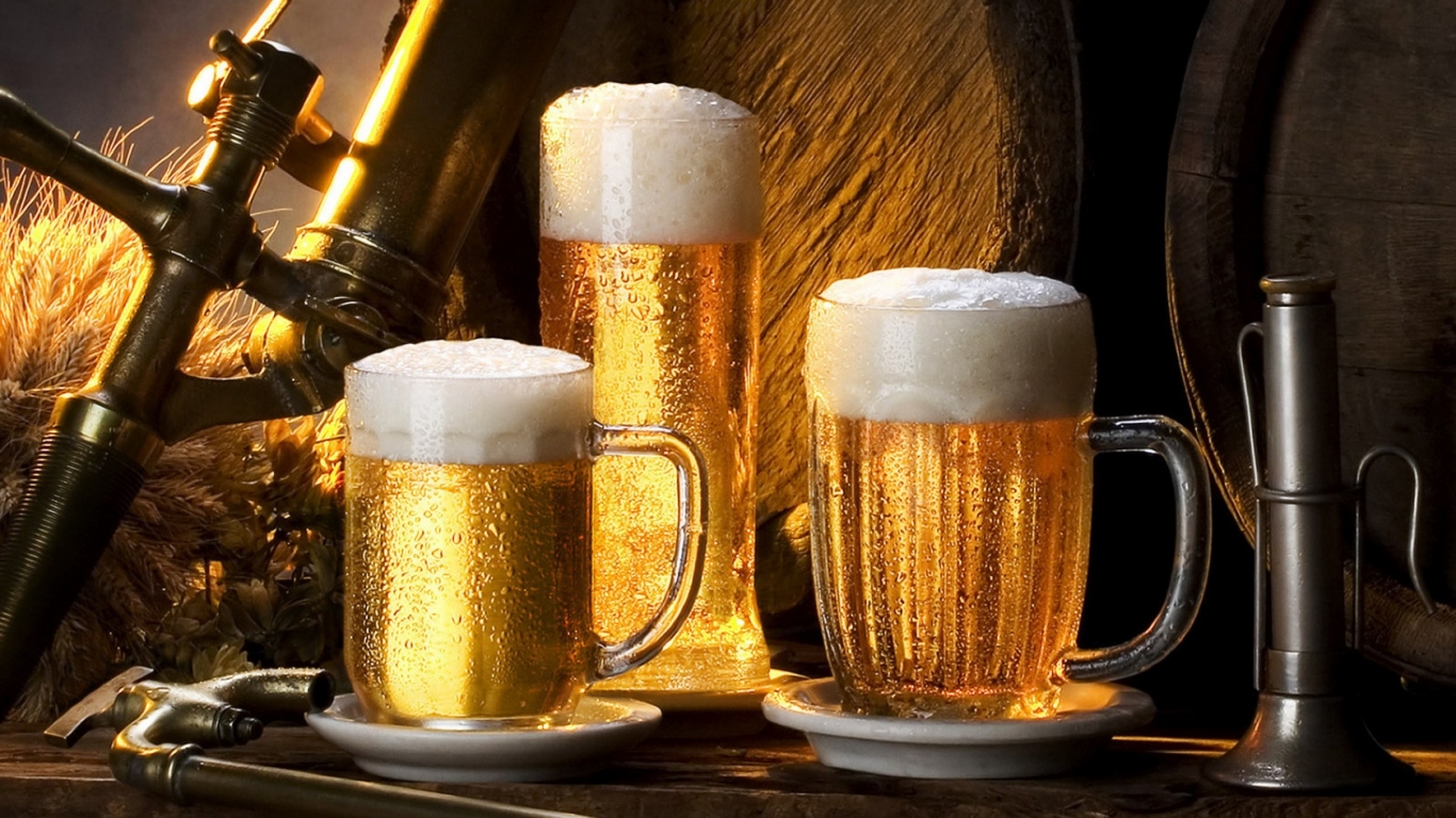 Пенное пиво
