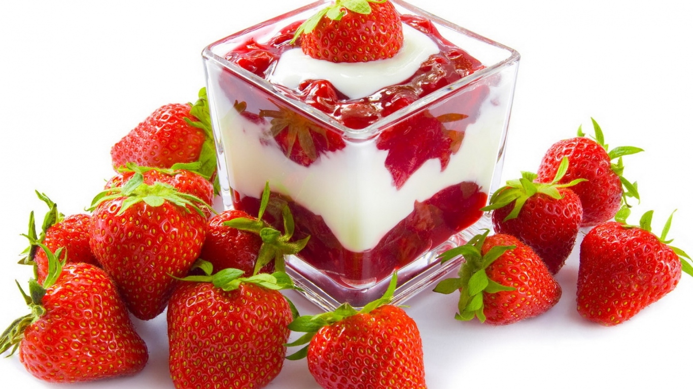 Клубника со сливками