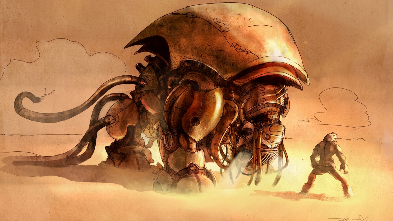 арт к игре Enslaved на PS3