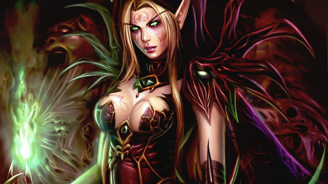 Кровавая Эльфийка