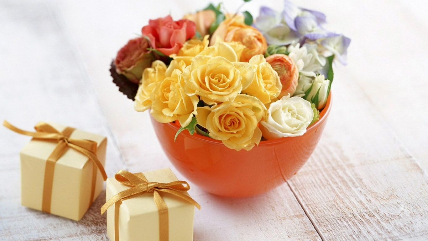 Чаша цветов