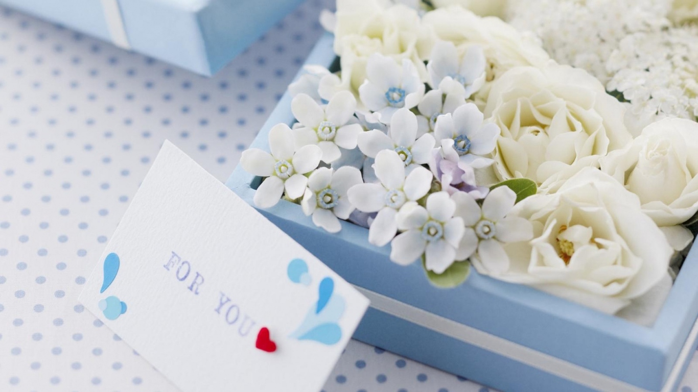 Цветочки в подарок