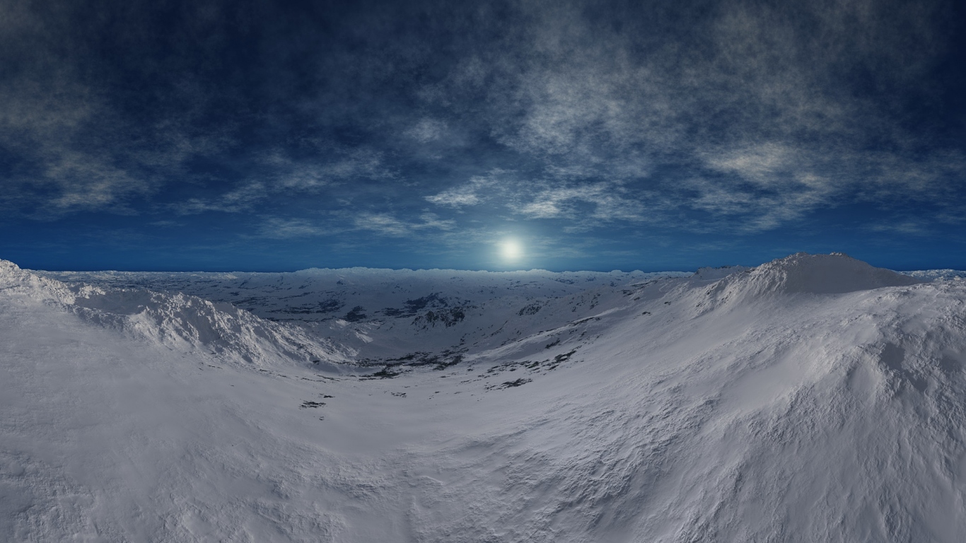 На вершине горы