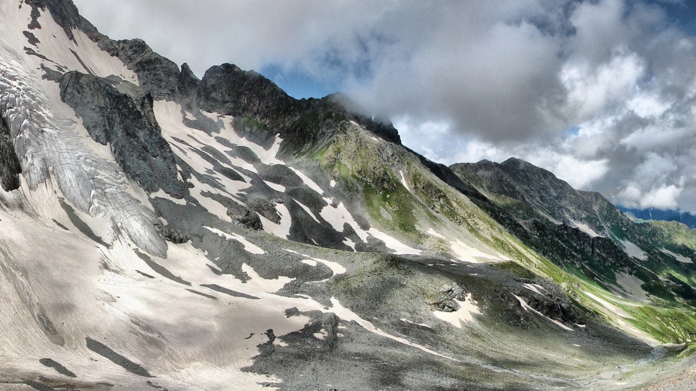 Горный склон