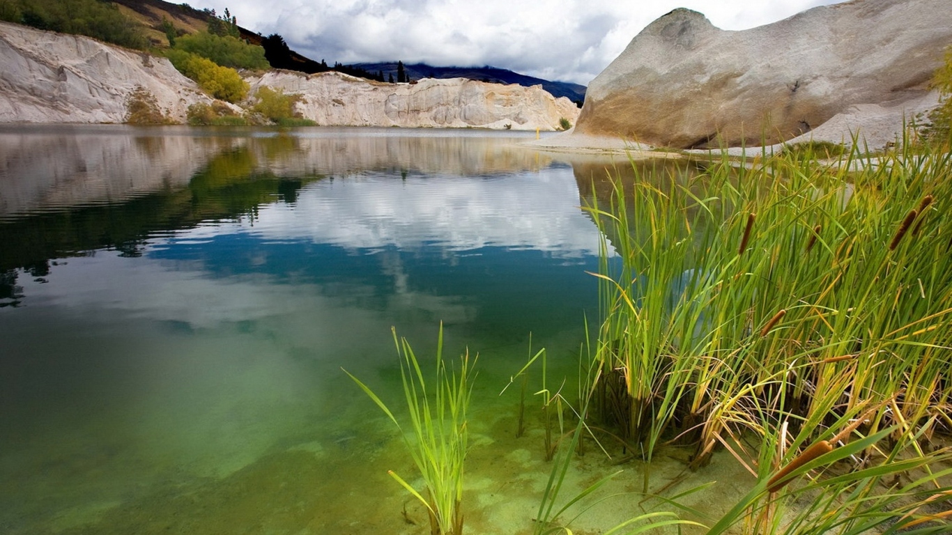 Зеленая вода