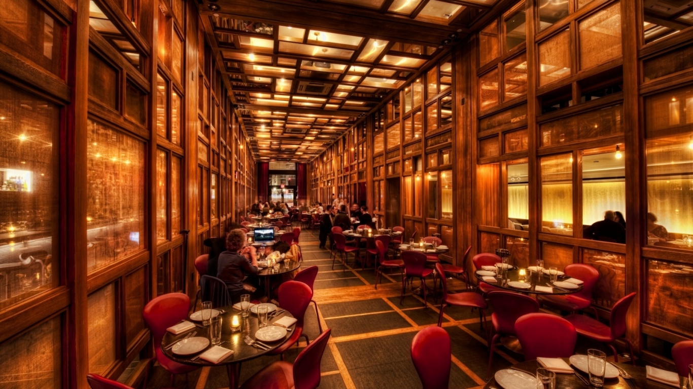 Ужин в ресторане