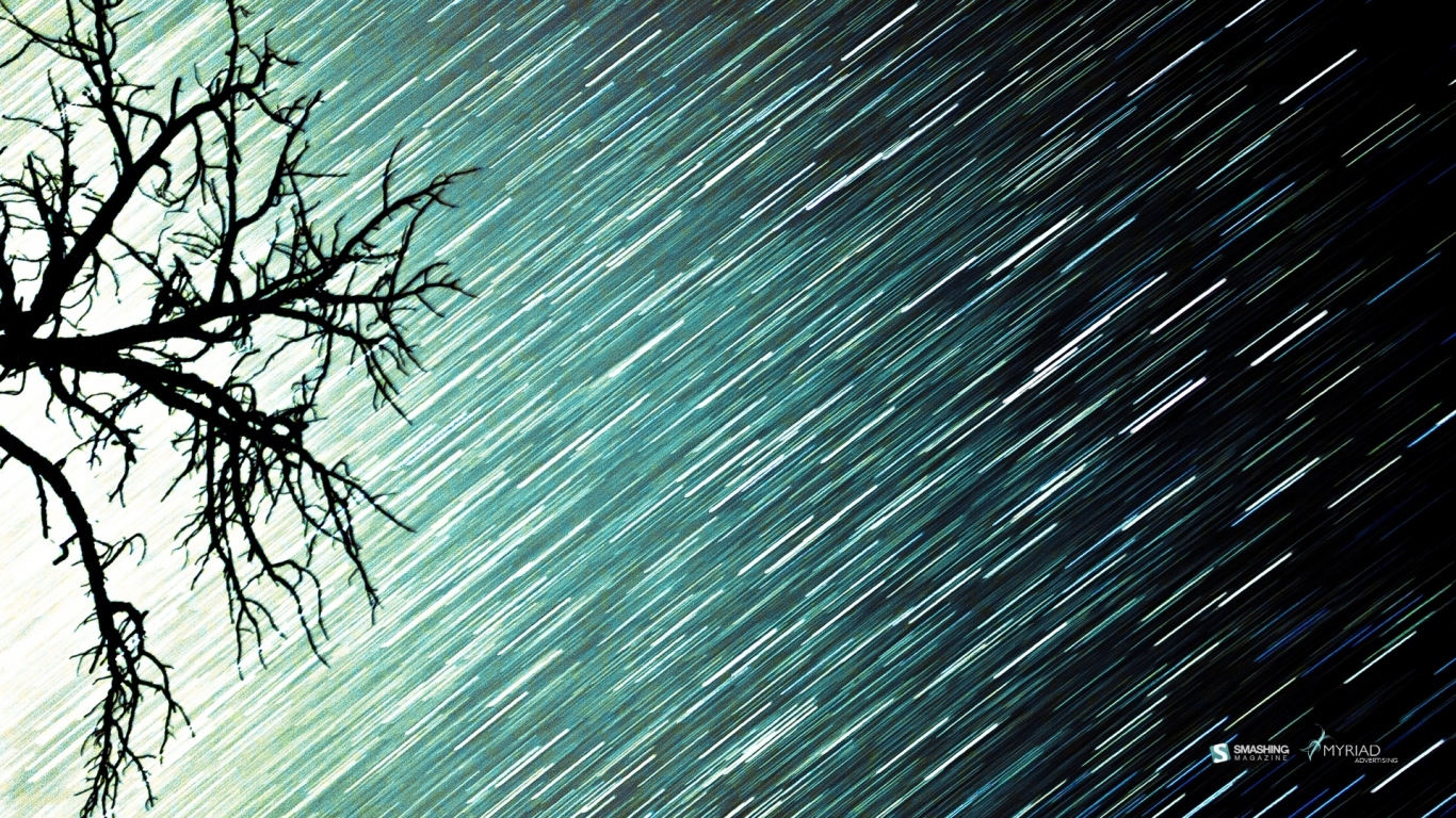 Сильный дождь ливень