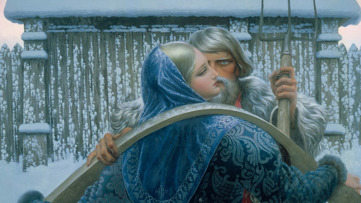 Встреча в деревне