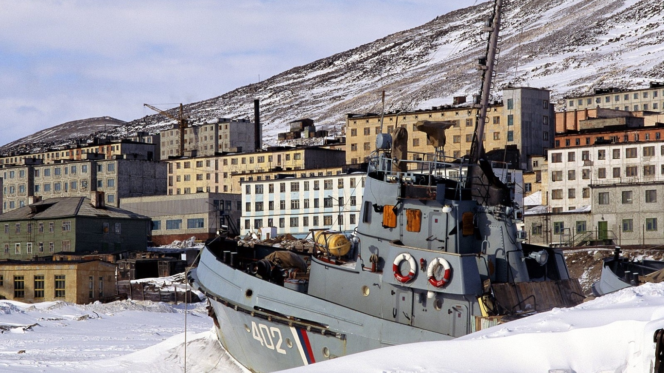 Суровая русская зима