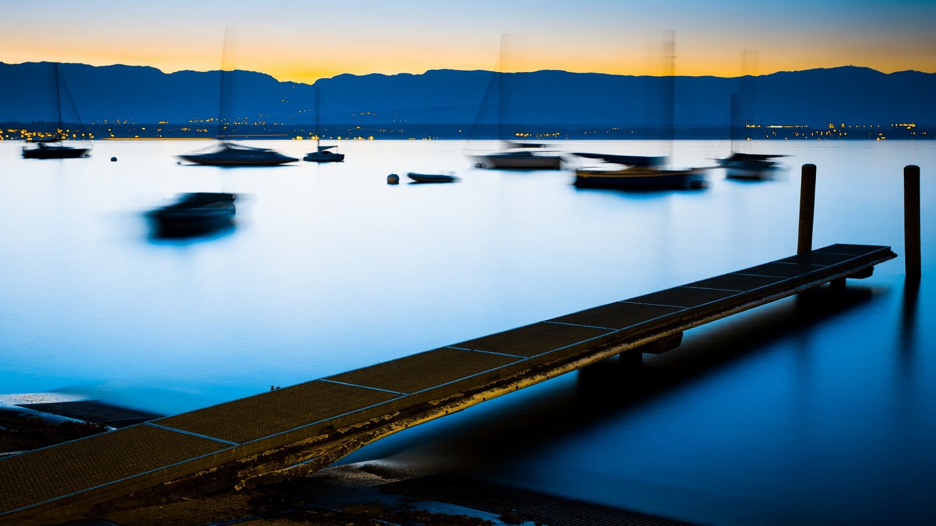 Ночная Швейцария