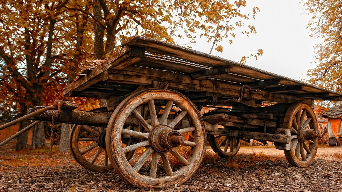 Старая телега