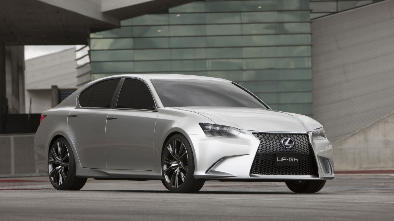 new Lexus LS-Gh