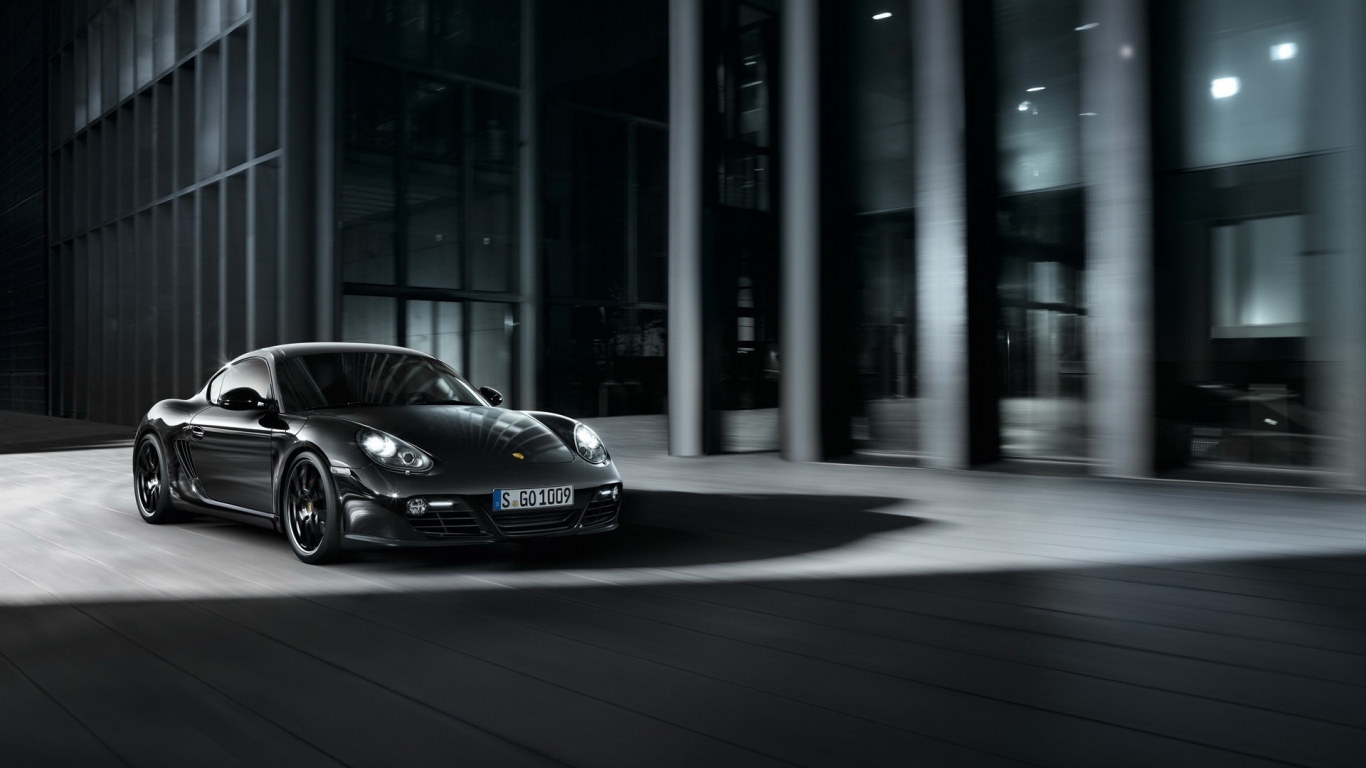 Porsche-Cayman Black Edition