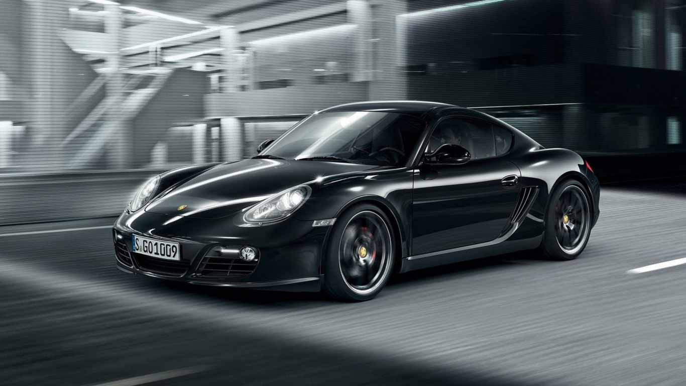 Porsche-Cayman S Black Edition