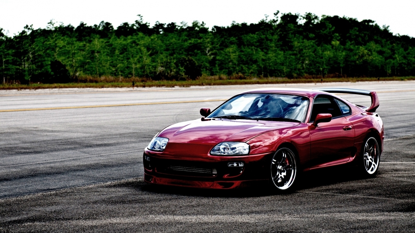 Toyota Supra Red