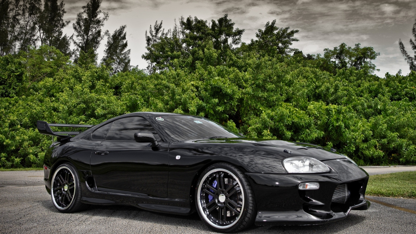 Toyota Supra black