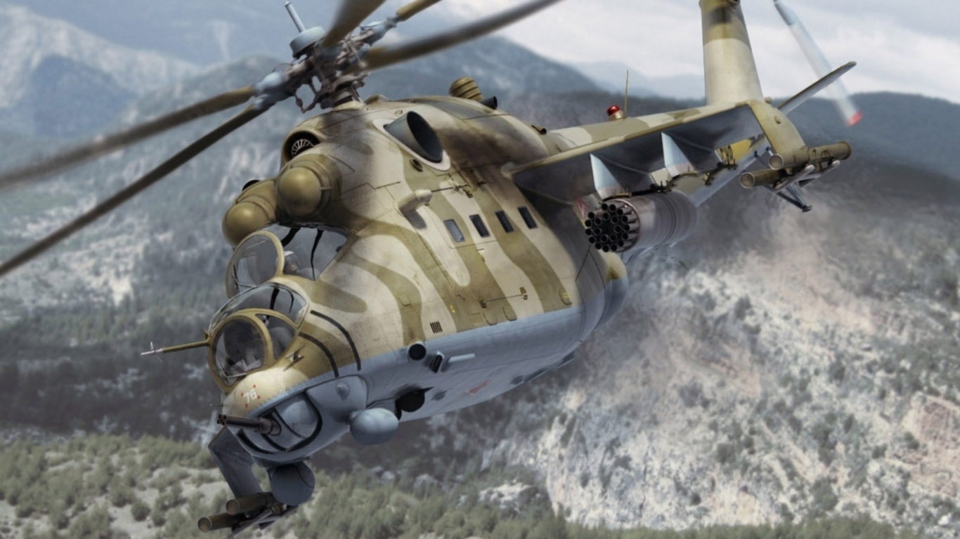 Bертолёт МИ-24