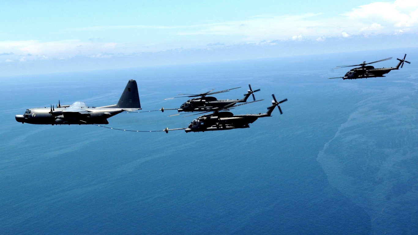 Дозаправка в небе