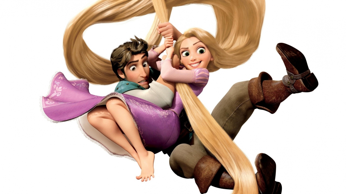 «Рапунцель: Запутанная история», принцесса и разбойник